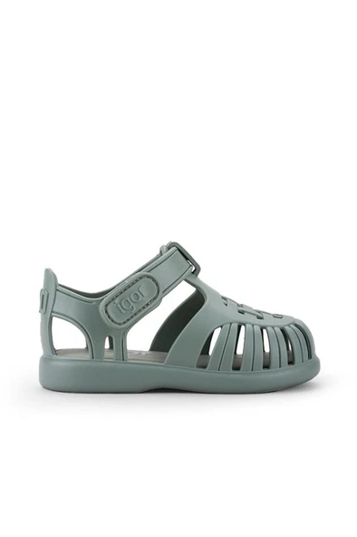 İgor S10271-013 TOBBY SOLID Unisex Çocuk Sandalet Yeşil 20-29