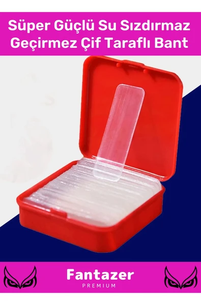 Premium Süper Güçlü Yapışkan Kolay Çıkarılabilir Çok Amaçlı 60 Parça Çift Taraflı Şeffaf Bant - 2