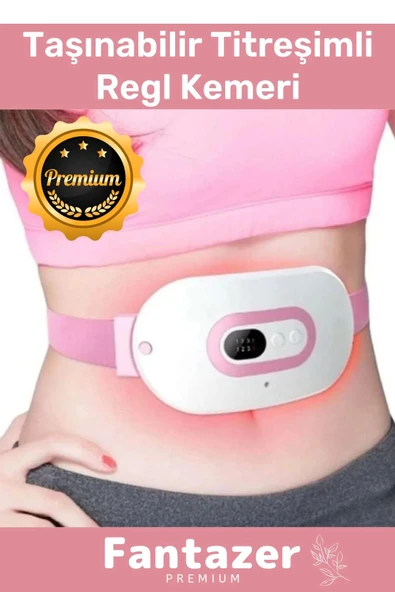 Premium Seri Özel Taşınabilir Titreşimli Sıcak Tutan Regl Ağrıları İçin Dijital Özel Gün Adet Kemeri