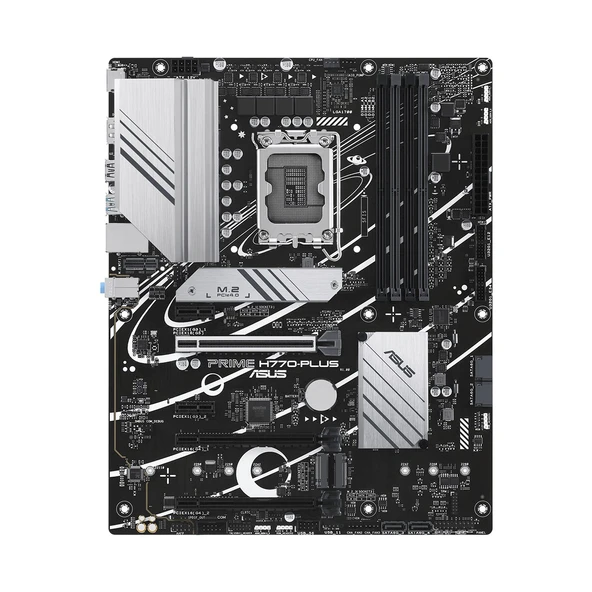 Asus Prıme H770-Plus Intel H770 Lga1700 Ddr5 7200 Dp Hdmı 3X M2 Usb3.2 Aura Rgb 2.5Gbit Lan Atx (Prıme H770-Plus) Anakart - 3