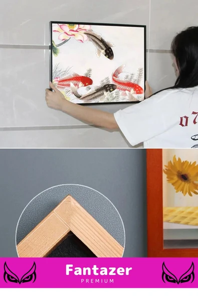 Premium Süper Güçlü Yapışkan Kolay Çıkarılabilir Çok Amaçlı 60 Parça Çift Taraflı Şeffaf Bant - 6