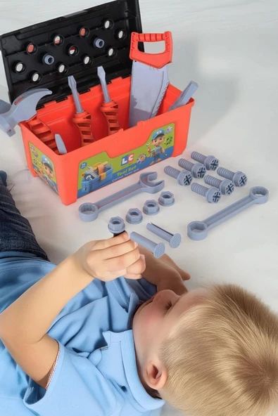 Minikler İçin Eğitici Oyuncak Alet Seti – 25 Parça, STEM Uyumlu Eğitici Oyuncak - 4