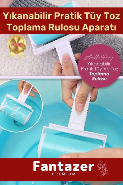 Yeni Nesil Dayanıklı Evcil Hayvan Kedi Köpek Bot Yıkanabilir Pratik Tüy Toz Toplama Rulosu Aparatı