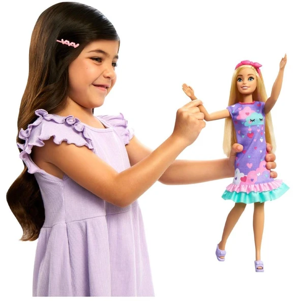 HMM66 My First Barbie - İlk Barbie Bebeğim - Delüks Bebek - 4