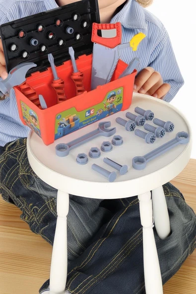 Minikler İçin Eğitici Oyuncak Alet Seti – 25 Parça, STEM Uyumlu Eğitici Oyuncak - 6