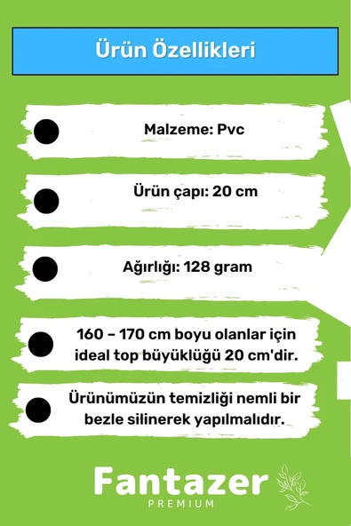 Deluxe Serisi Dayanıklı Yüksek Kalite Mini Gymball 20 cm Yeşil Pilates Topu Şişirme Pompa - 3