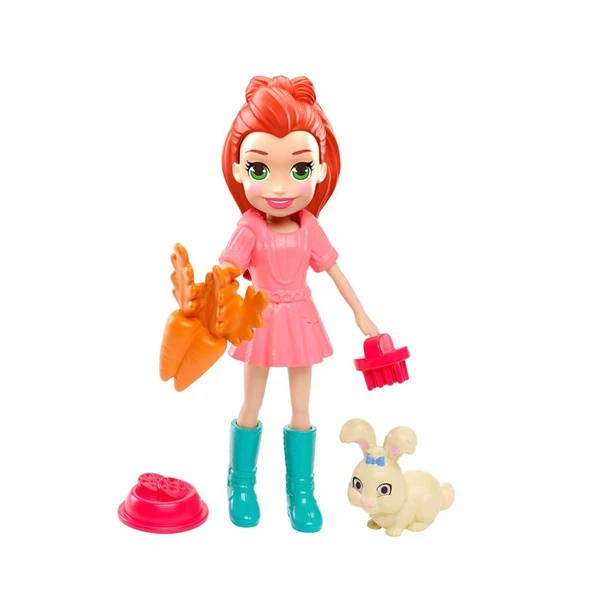 GDM11 Polly Pocket ve Hayvan Dostu Oyun Seti / +4 yaş - 3