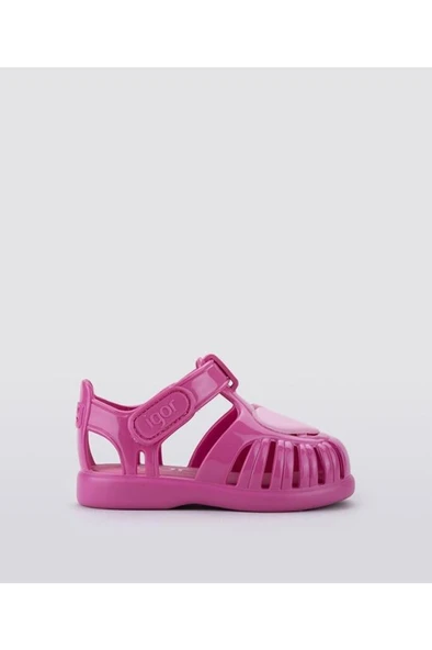 İgor S10310-007 TOBBY GLOSS LOVE Kız Çocuk Sandalet Fuşya 20-28 - 2