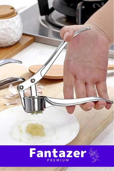 Özel Üretim Suya Dayanıklı Paslanmaz Kompakt Çelik Sarımsak Ezme Aleti Rendesi - 3