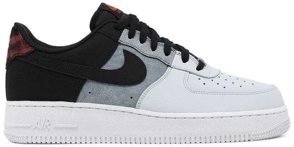 Nike Air Force 1 '07 Siyah/Duman Grisi Platinum -CZ0337-001