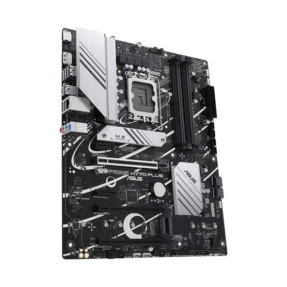 Asus Prıme H770-Plus Intel H770 Lga1700 Ddr5 7200 Dp Hdmı 3X M2 Usb3.2 Aura Rgb 2.5Gbit Lan Atx (Prıme H770-Plus) Anakart - 5