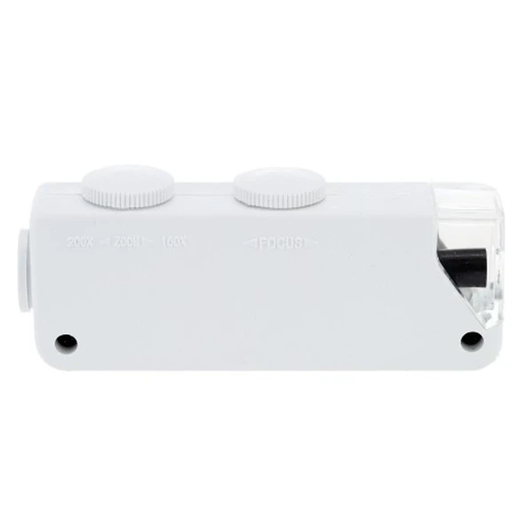 Mini 160X-200X Fonksiyonlu Mikroskop Takı Büyüteç Mg10081-1A - 3