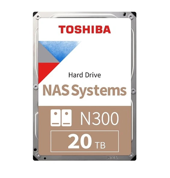 Toshiba N300 20TB 7200Rpm 512MB - HDWG51GUZSVA