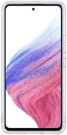 Samsung Galaxy A53 5G Soft Cover Yumuşak Şeffaf Kılıf, Siyah EF-QA536T - 5