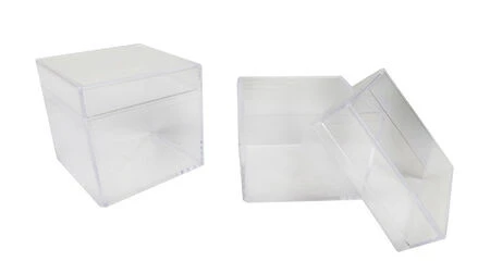 Kutu Akrilik Kare Şeffaf Hediyelik (25 ADET) Hediyelik ve Özel Gün Sunumları İçin Şık Seçim - 2