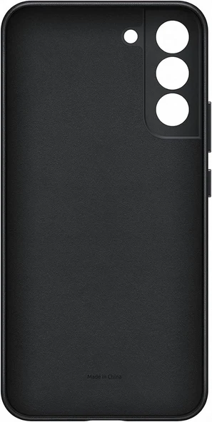 Samsung Galaxy S22+ Plus Hakiki Deri Kılıf, Siyah Lether Cover EF-VS906 - 9