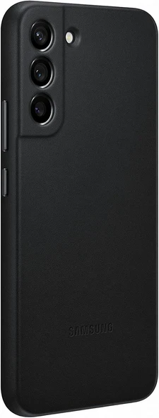 Samsung Galaxy S22+ Plus Hakiki Deri Kılıf, Siyah Lether Cover EF-VS906 - 20