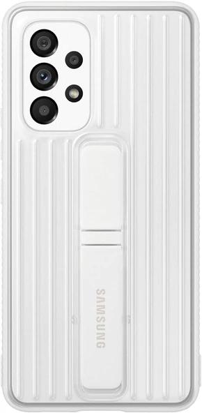 Samsung Galaxy A53 5G Protective Standing Cover Standlı Kılıf, Beyaz EF-RA536C - Resim 2