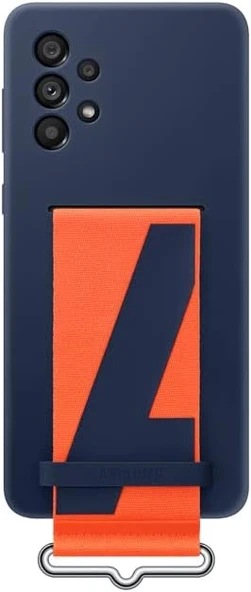 Samsung Galaxy A73 5G Kordonlu Kayışlı Silikon Kılıf Strap Cover