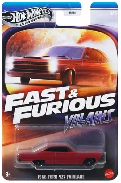 Hot Wheels Silver Series Fast & Furious Villains 5'li Set HNR88 - 2