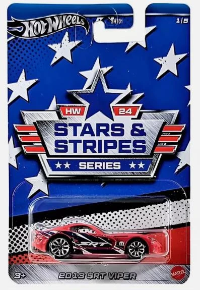 Hot Wheels Stars & Stripes Serites 5'li Set GRT01 - Resim 2