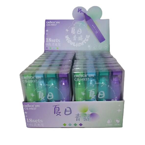 Bafix Fosforlu Kalem Chosch 4 Renk CS-H937 - 2