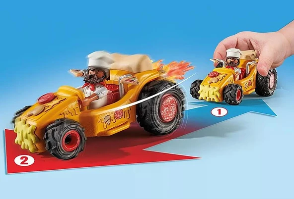 Playmobil Racing Pizza 71634 - Resim 3