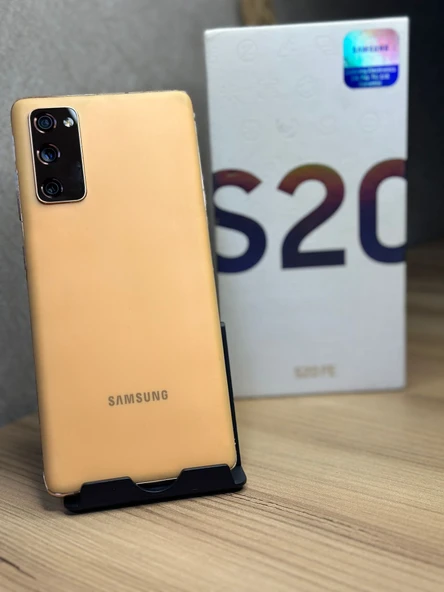 SAMSUNG S20 FE 128GB TURUNCU KUTULU ADINIZA FATURALI GARANTİLİDİR - 3