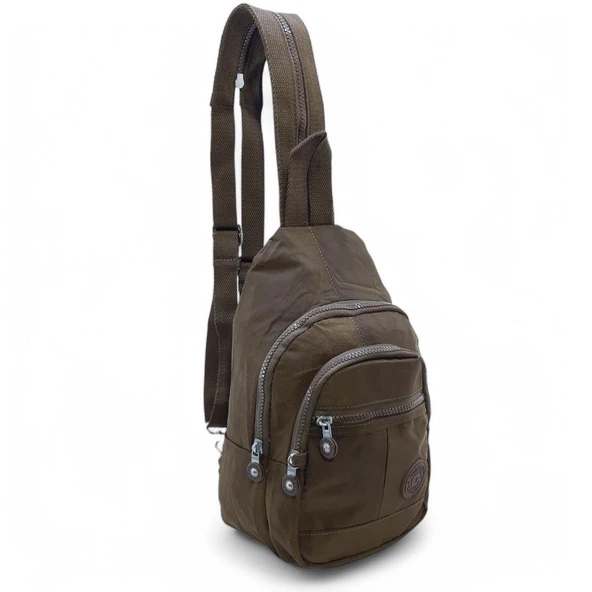 Body Bag Göğüs Çantası Klinkır Kumaş Çok Cepli 30*18 Cm Bady Bag Sırt Çantası Hafif Kumaş - 4