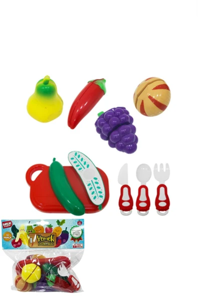 URT007-PVC-2A B MEYVELİ KESİLEBİLEN SEBZE MEYVE - 5