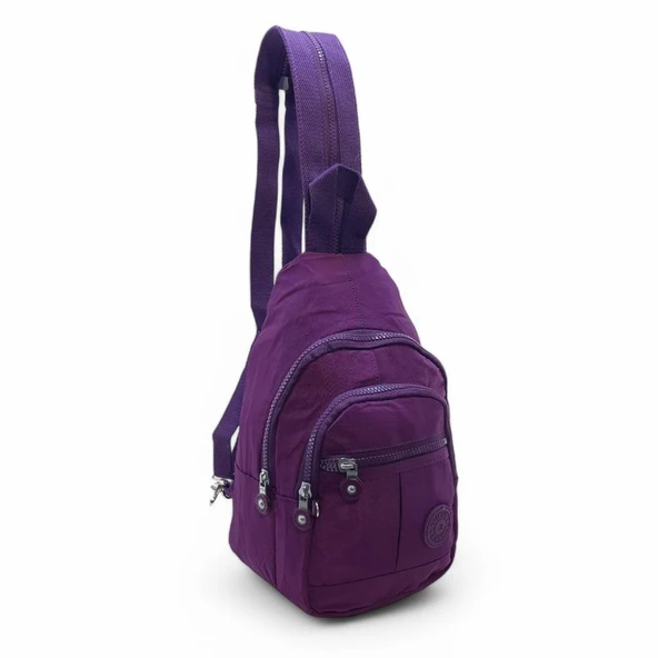 Body Bag Göğüs Çantası Klinkır Kumaş Çok Cepli 30*18 Cm Bady Bag Sırt Çantası Hafif Kumaş - 6