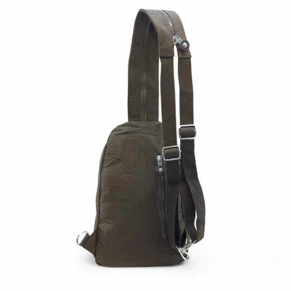 Body Bag Göğüs Çantası Klinkır Kumaş Çok Cepli 30*18 Cm Bady Bag Sırt Çantası Hafif Kumaş - 3