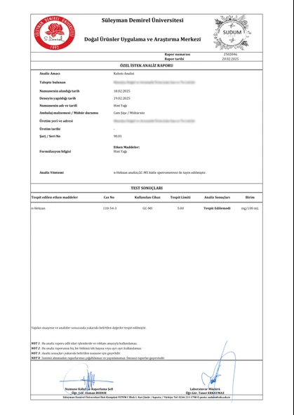 Hint Yağı / 100 ml. (HEXANSIZ) - Resim 4