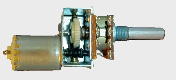 GÖZELER 2X50K STEREO MOTORLU POTANSİYOMETRE - Resim 2