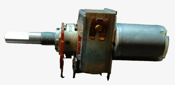 GÖZELER 2X50K STEREO MOTORLU POTANSİYOMETRE - Resim 3