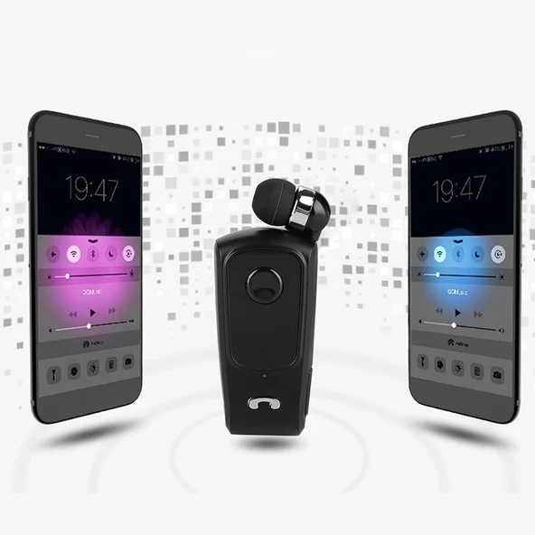 Telefon Bağlantılı Makaralı Kulaklıklı Bluetooth Kulaklık - 4