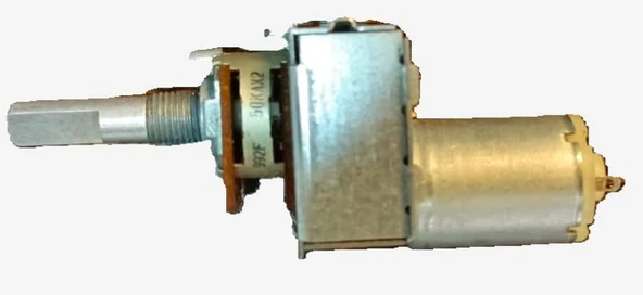 GÖZELER 2X50K STEREO MOTORLU POTANSİYOMETRE - Resim 5