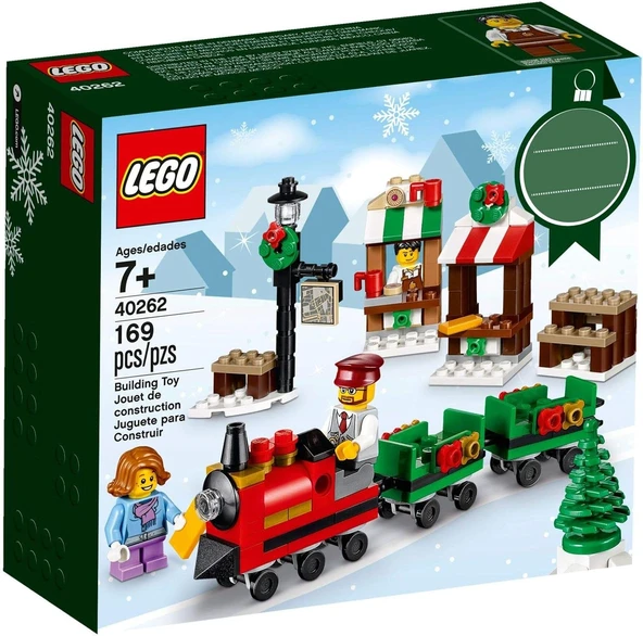 LEGO 40262 Holiday Christmas Train And Market Stalls