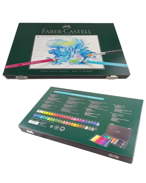 Faber Castell Albrecht Dürer 48 Renk Ahşap Kutu Sulu Boya Kalem Seti 117506