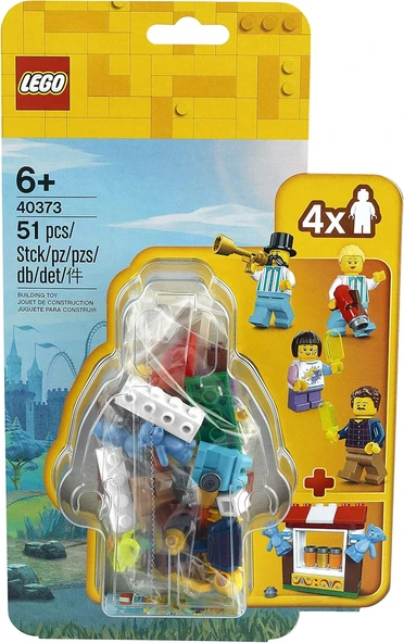 LEGO City 40373 Lunapark Minifigür Seti