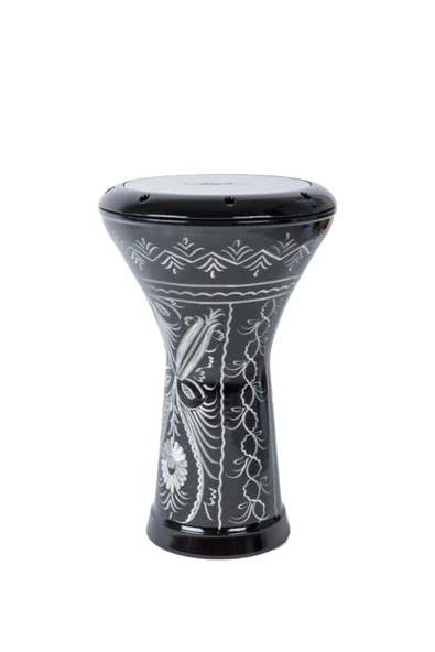 Ritim Müzik Tutkunları I?çin Siyah Işlemeli Darbuka Ve Kahon Seyahat Kajon Cajon - 3