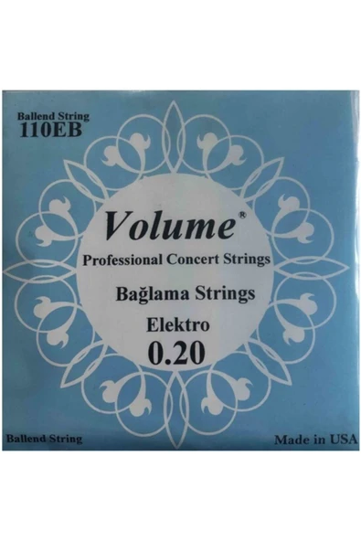 Volume Elektro Bağlama Teli 020