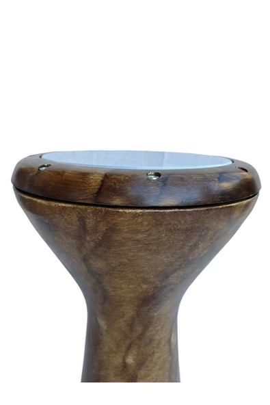Profesyoneller Için Döküm Mısır Darbuka Ağırlık ( 3 Kg Ahşap Desen)