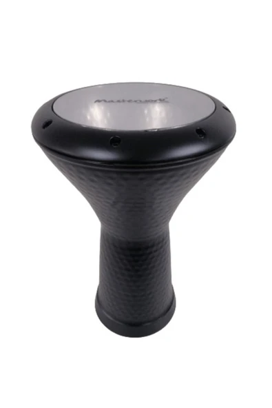 Siyah Çekiç Dövmeli Mısır Darbuka Pena Ahşap Kolye Sofej Desen