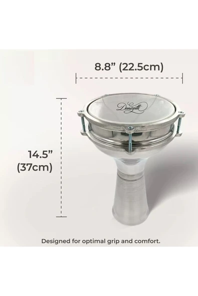 Öğrenciler Için Uygun No4 Darbuka Sarı Renk - 5