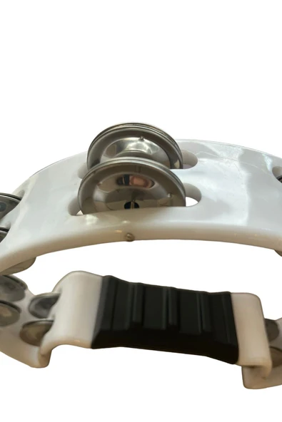 Çift Zilli Tef Beyaz 8 inç Beyaz Cut-Away Plastik