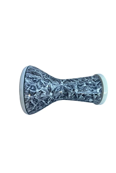 Profesyoneller Için Döküm Mısır Darbuka Ağırlık ( 4 Kg Geometrik Desen Gri ) Gigbag Çanta - 5