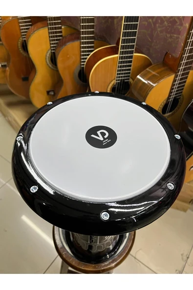 Döküm Erzincan Işlemeli Darbuka/çömlek - Siyah Kod 3029s - 3