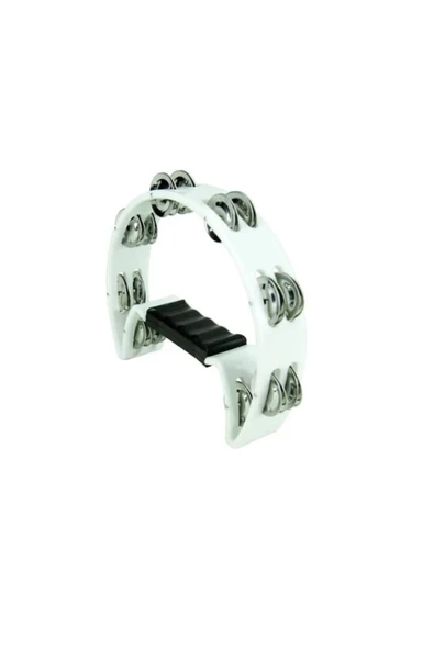 Çift Zilli Tef Beyaz 8 inç Beyaz Cut-Away Plastik - 7