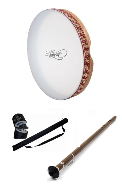 Bendir 42 Cm Ve Pvc Ney Kılıf Hediyeli - Türk Musikisinin Vazgeçilmezi - Fiyat Avantajlı Paket